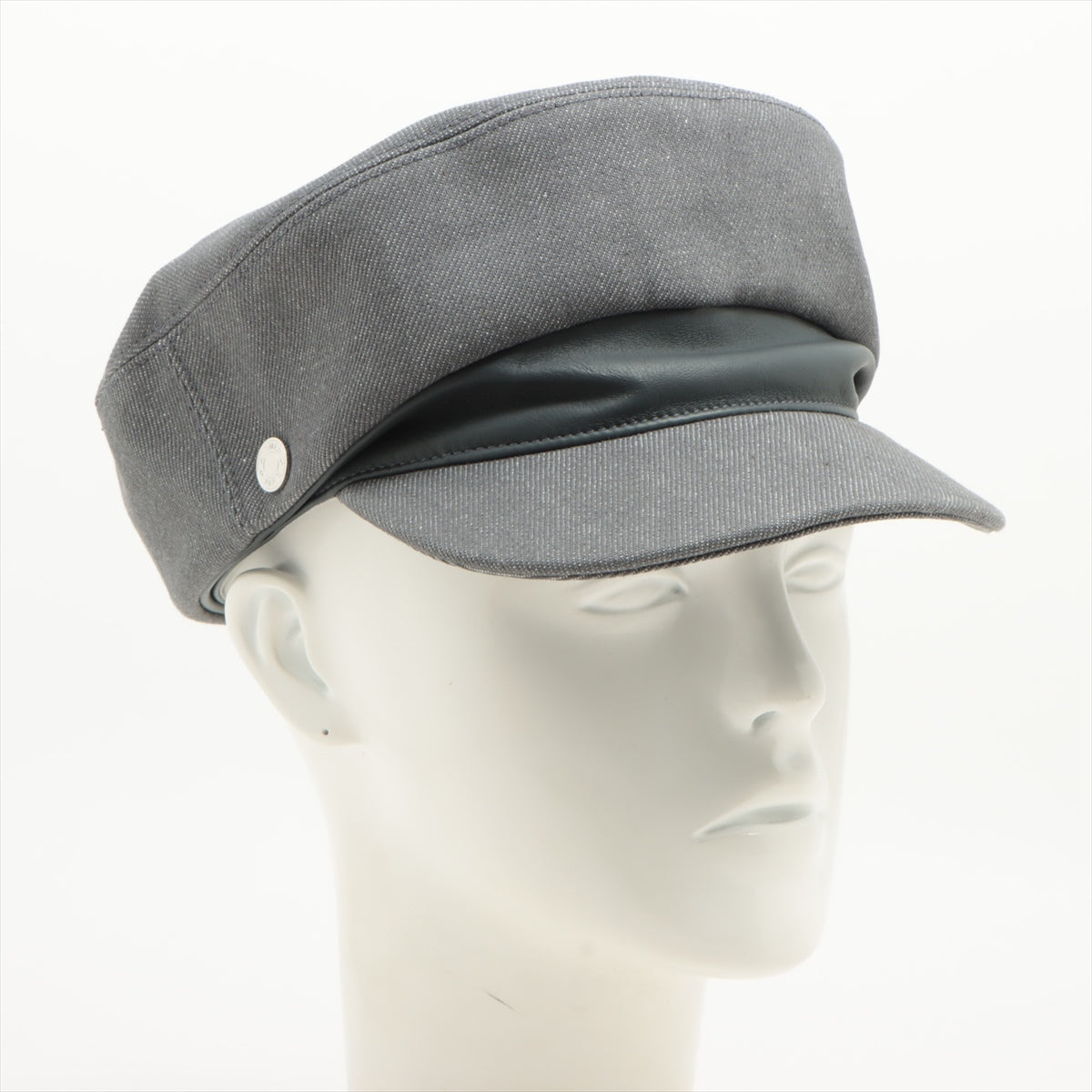 Hermès Newsboy cap Hat Cotton Grey
