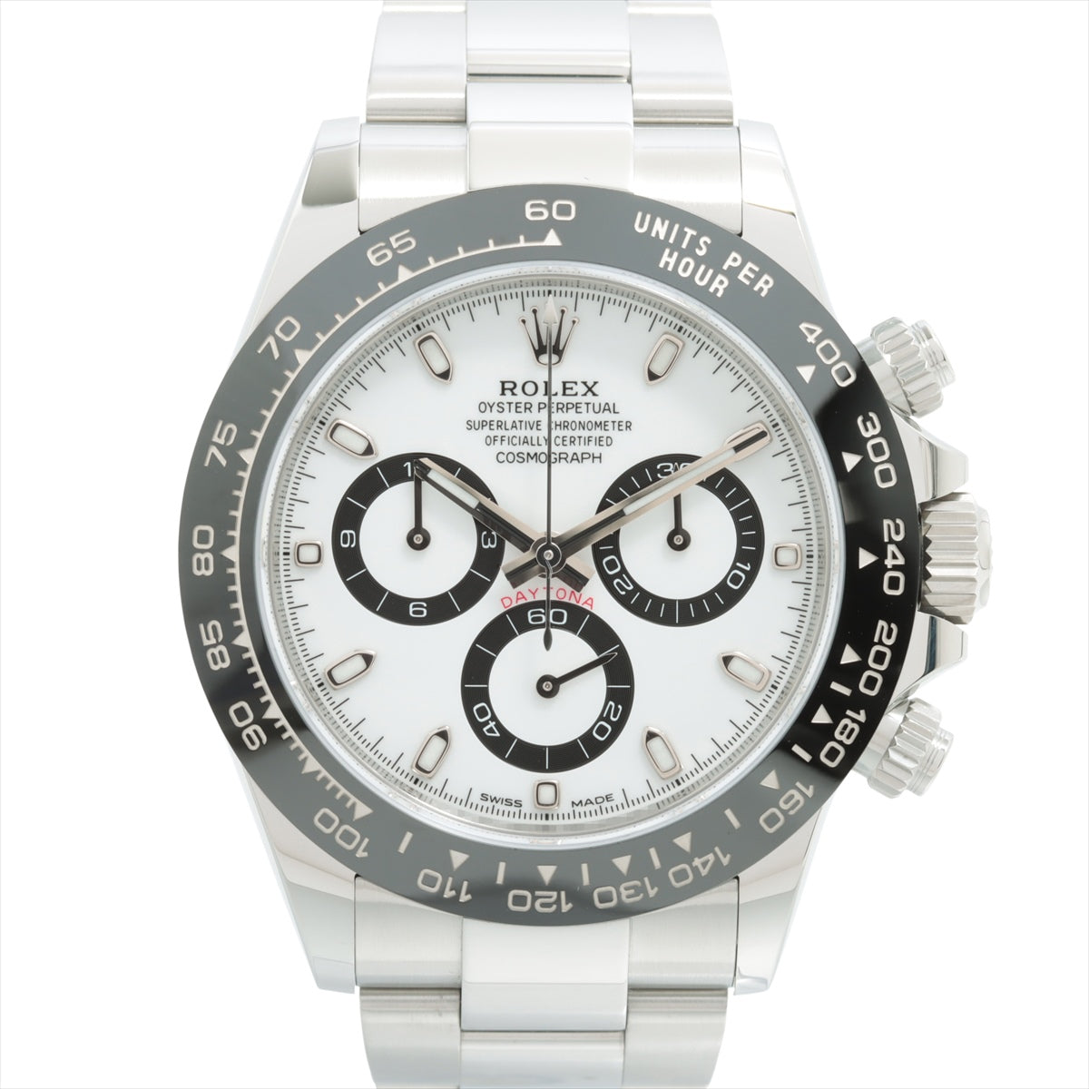 Rolex Cosmograph Daytona 116500LN SS AT White-Face Extra-Link3