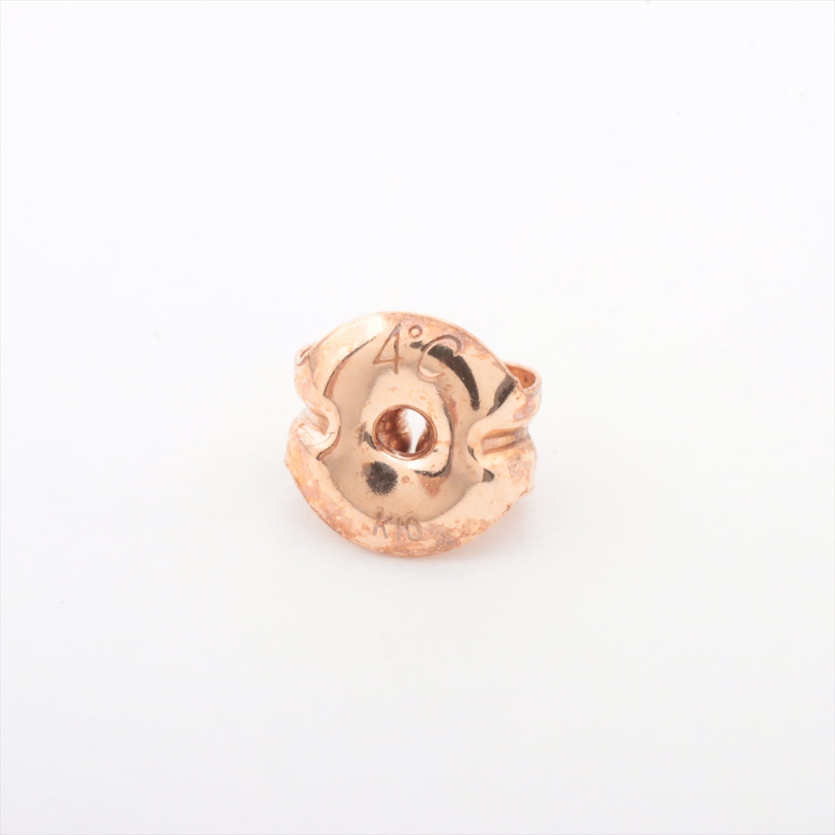 4℃ Colored stone Piercing jewelry K10(PG) 0.9g