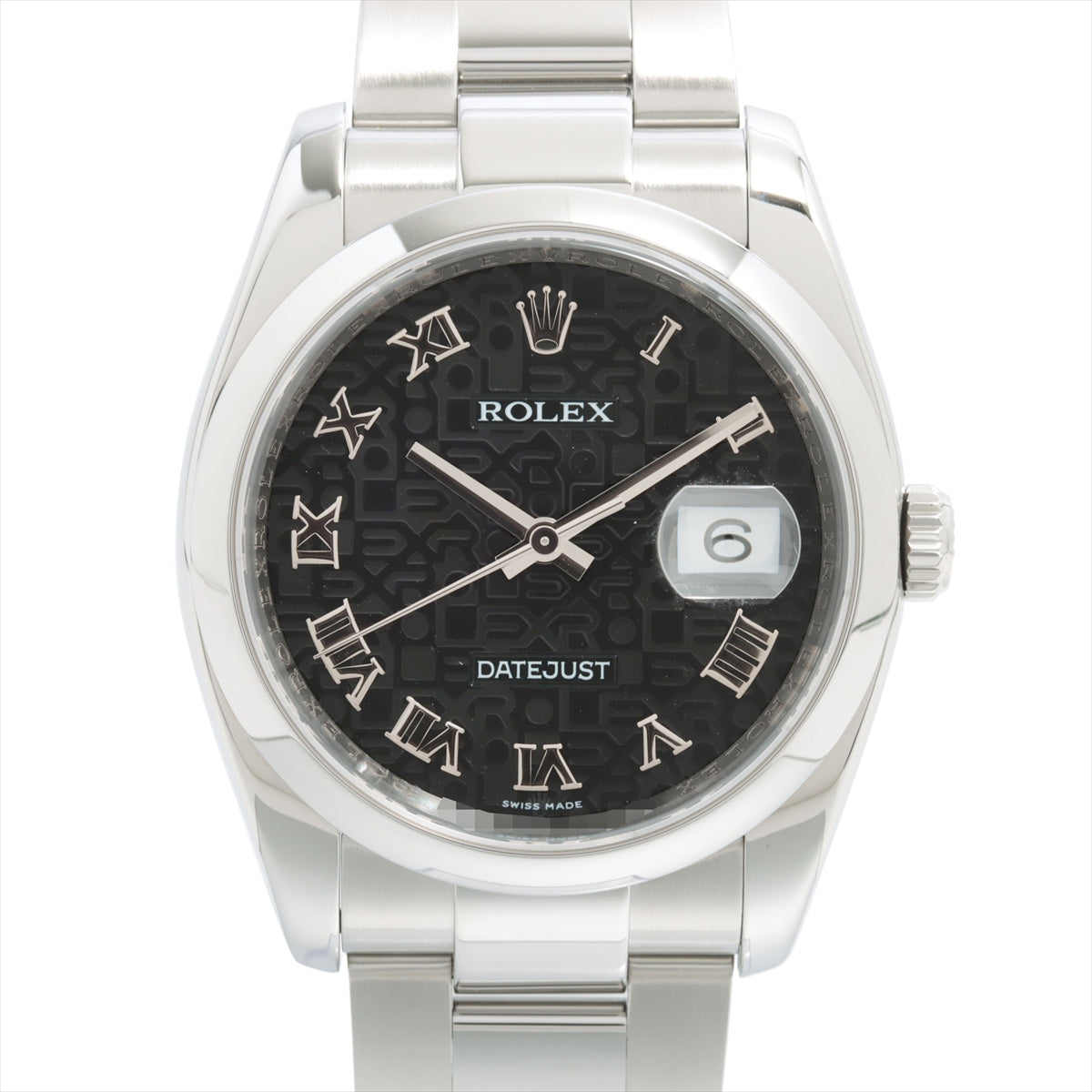 Rolex Datejust 116200 SS AT Black-Holicon-Face