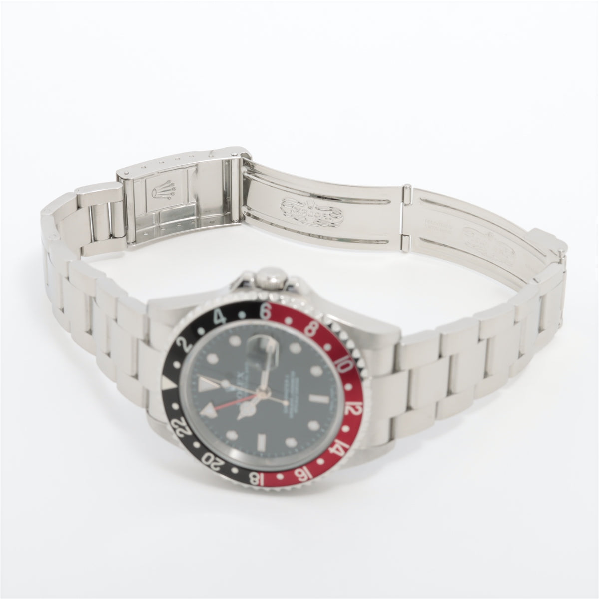 Rolex GMT Master Ⅱ 16710T D661087 SS AT Black-Face Extra Link 1
