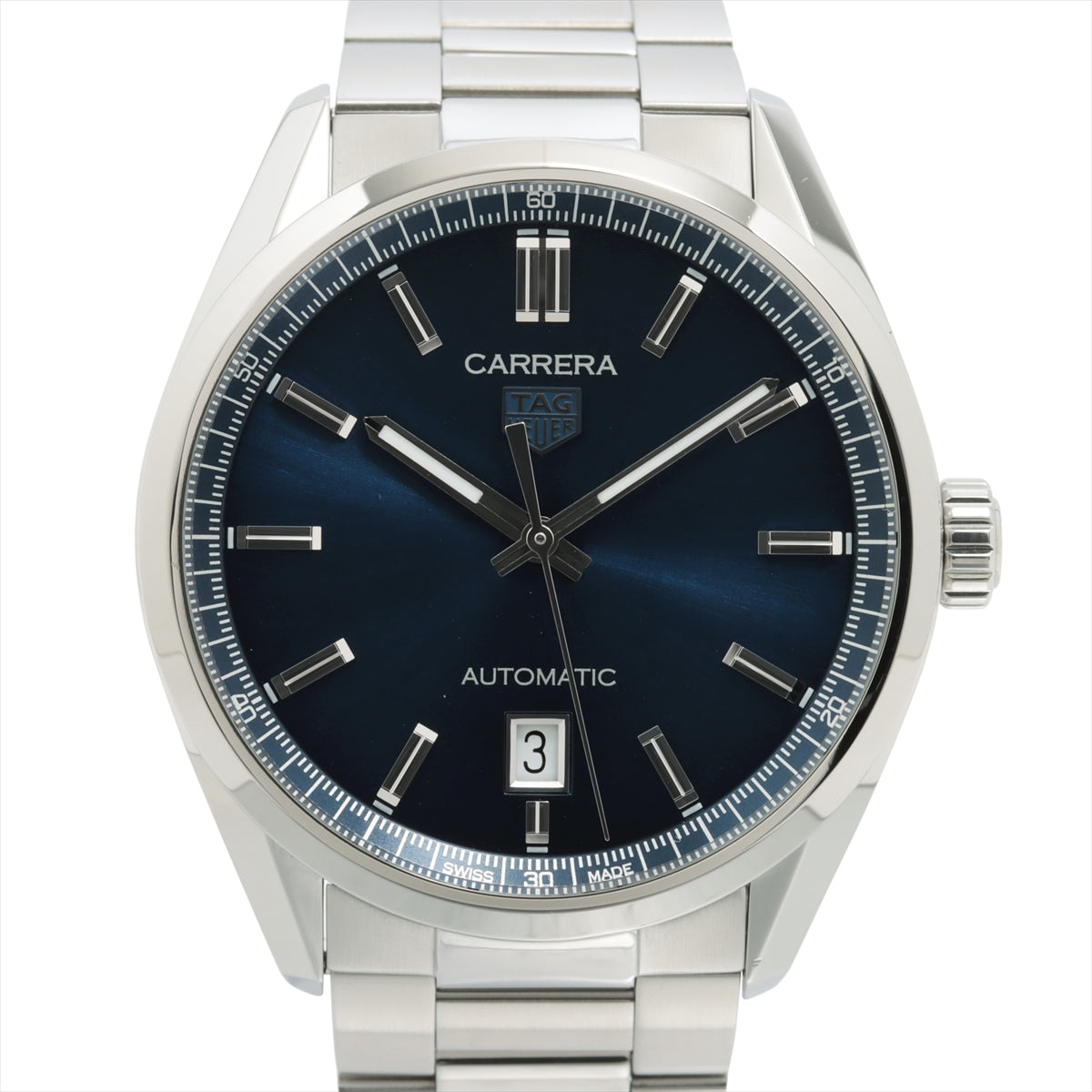 TAG Heuer Carrera WBN2112.BA0639 SS AT Blue-Face Extra-Link 6