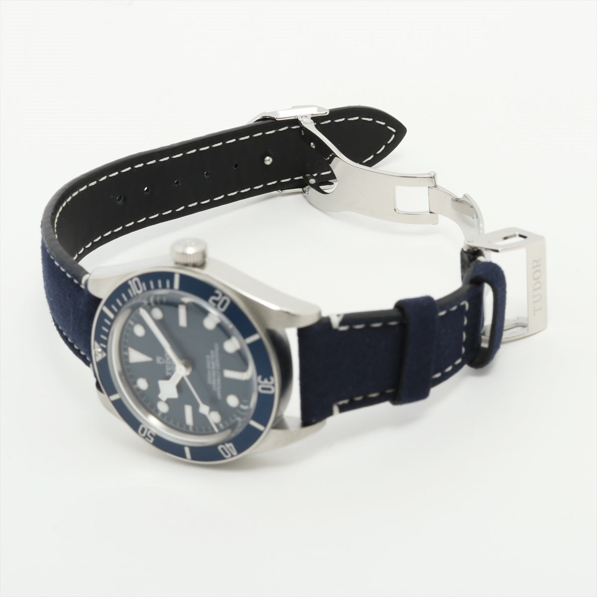 Tudor Black bay Fifty Eight 79030B SS & leather AT Blue-Face