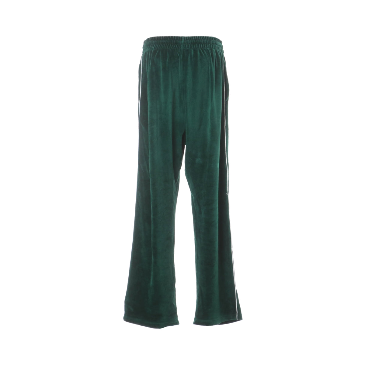 CELINE 22AW Cotton & nylon Pants L Men's Green  Velvet jogger pants 2Z403679I Middle rise