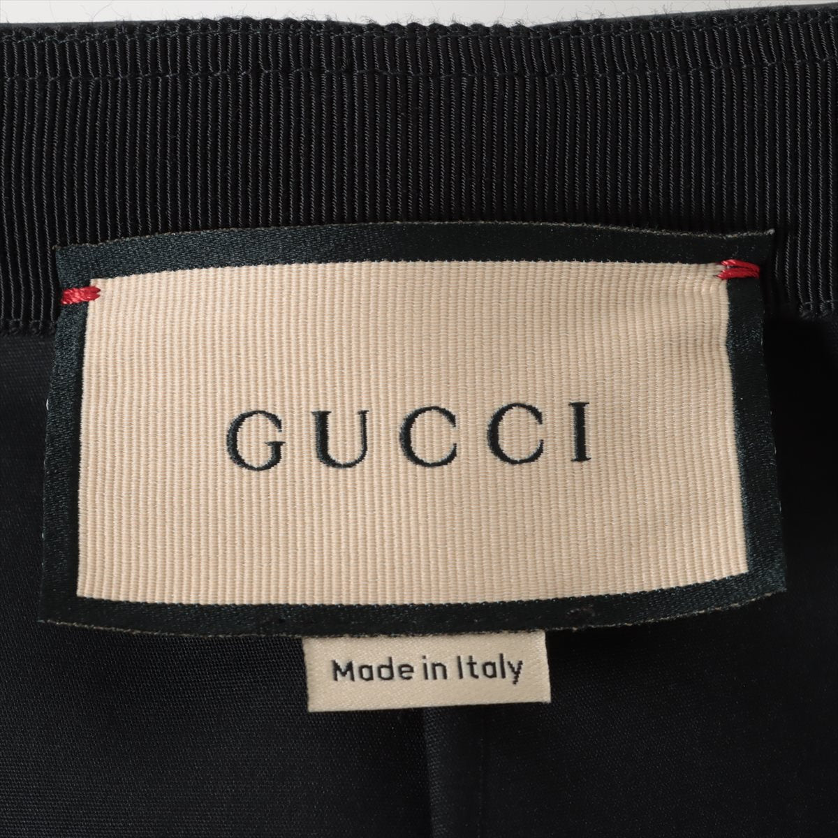 Gucci 21AW Cotton & polyurethane Skirt 38 Ladies' Black  669706
