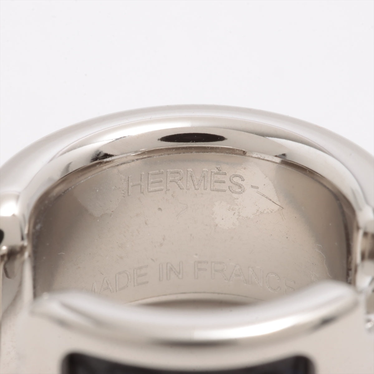 Hermès Olympe Ear Cuff GP Black × Silver
