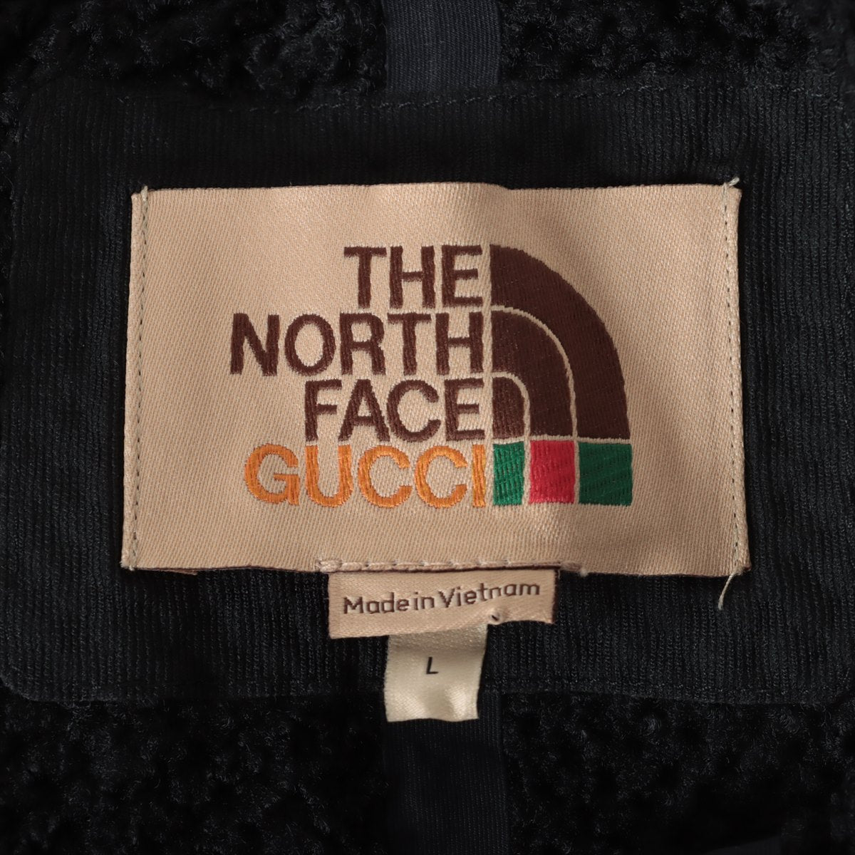 Gucci x North Face Polyester Pants L Men's Black  663910