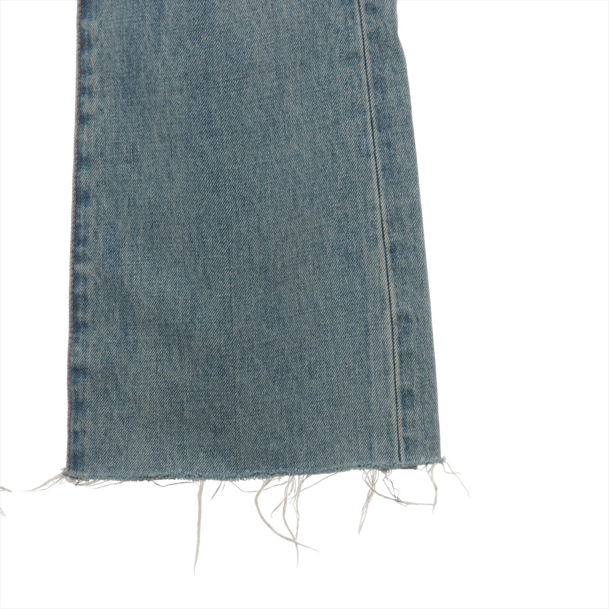 CELINE Cotton Denim pants 24 Ladies' Blue  N424 789D Wash processing