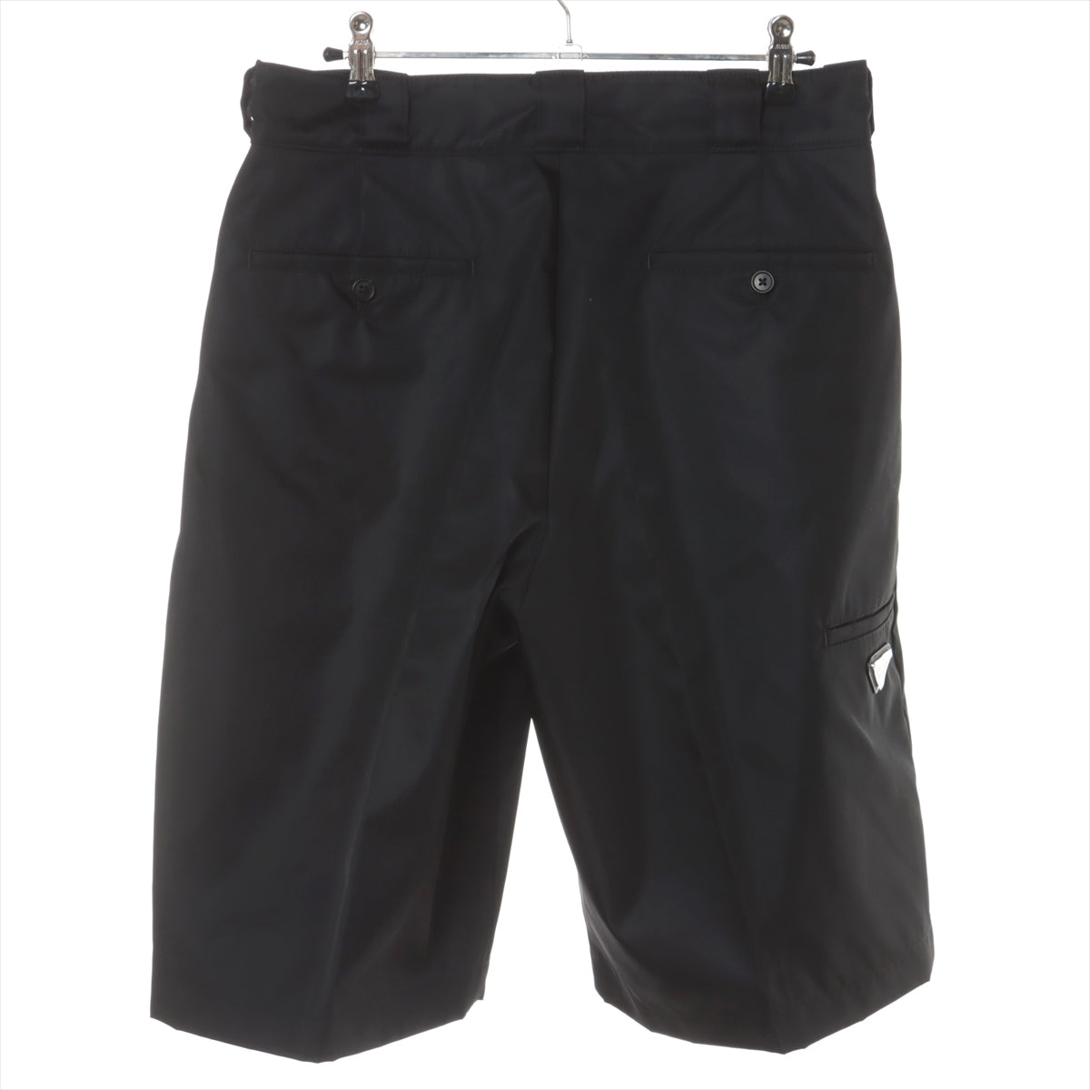 Re-Nylon cargo shorts in black - Prada