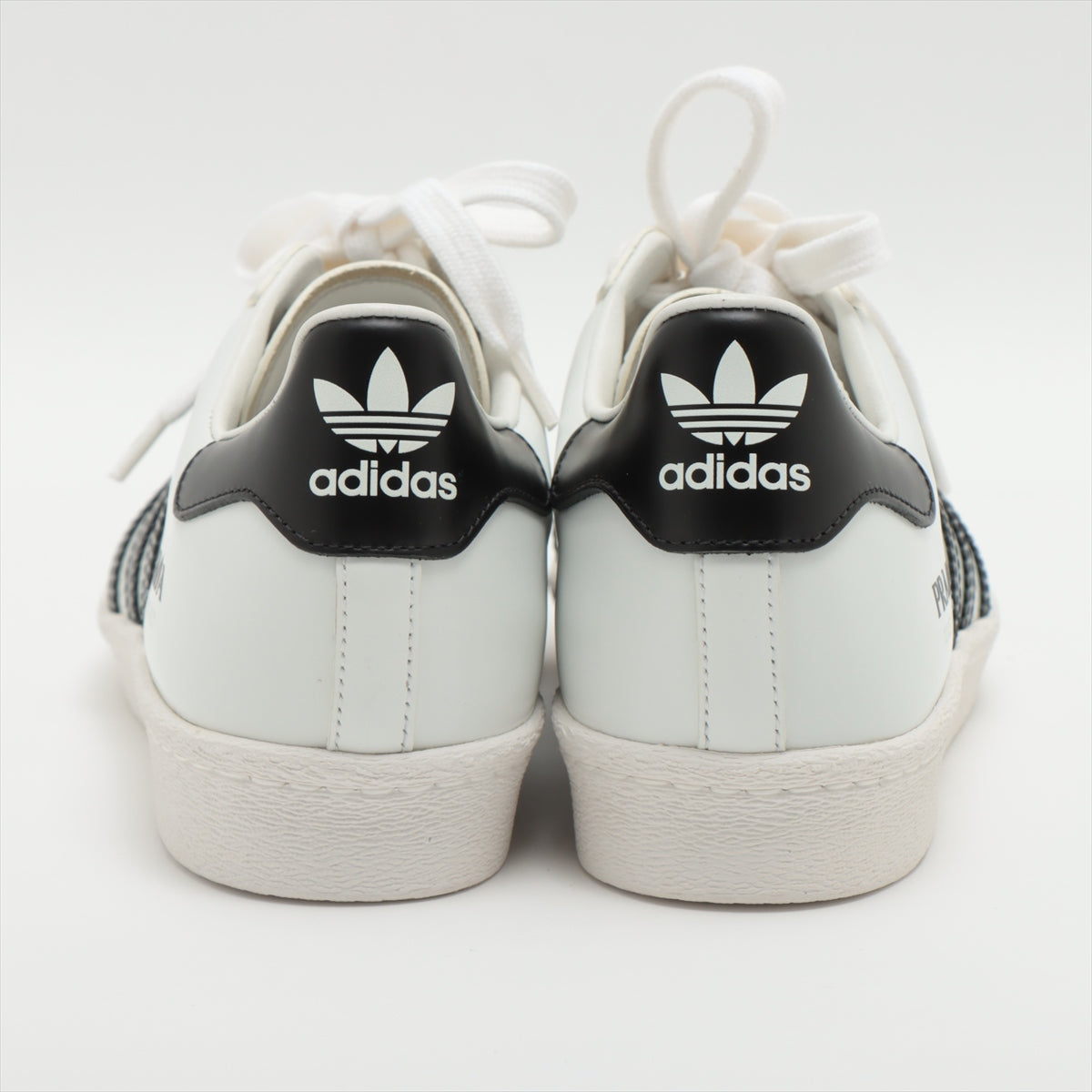 Prada x Adidas Leather Sneakers 24㎝ Ladies' Black × White 2EG321