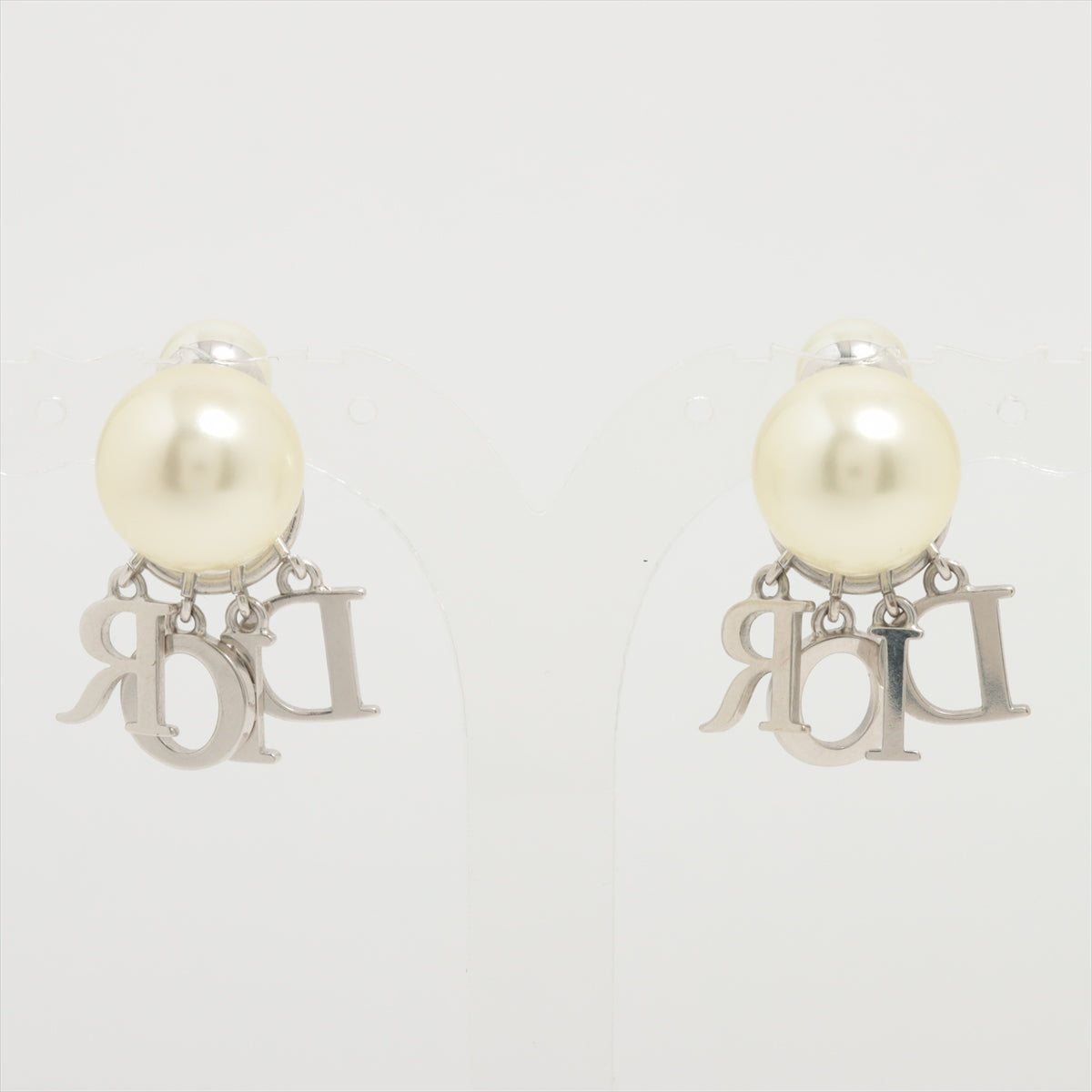 DIOR Dior Tribales  DIOR Tribal Piercing jewelry (for both ears) GP x rhinestone x fake pearl Silver