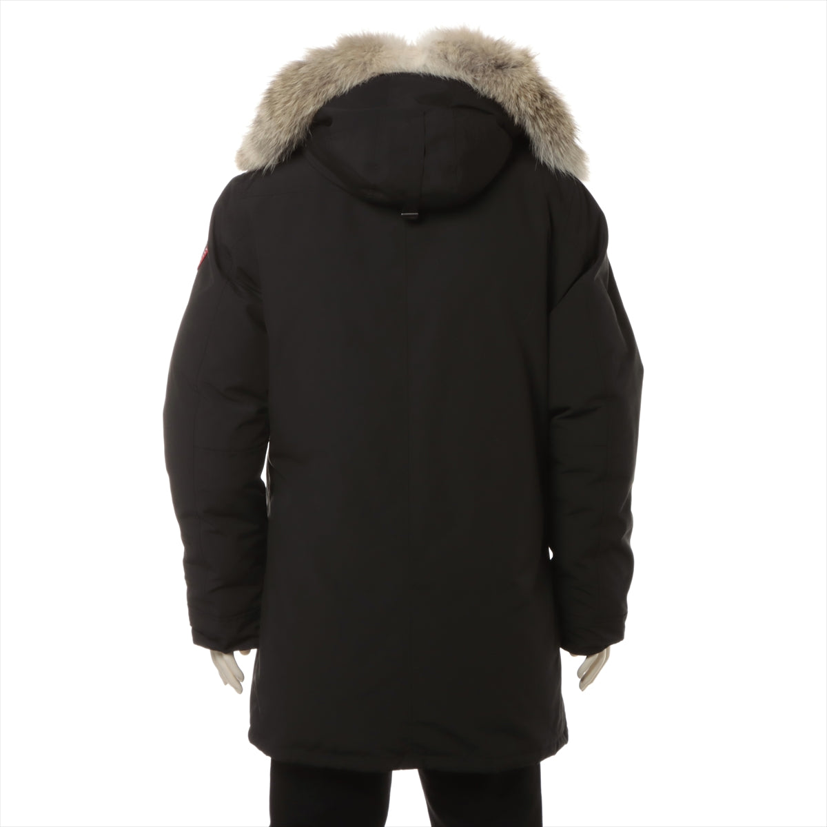 Moncler JASPER Cotton & polyester Down coat XL Men's Black  3438JM Fur removal