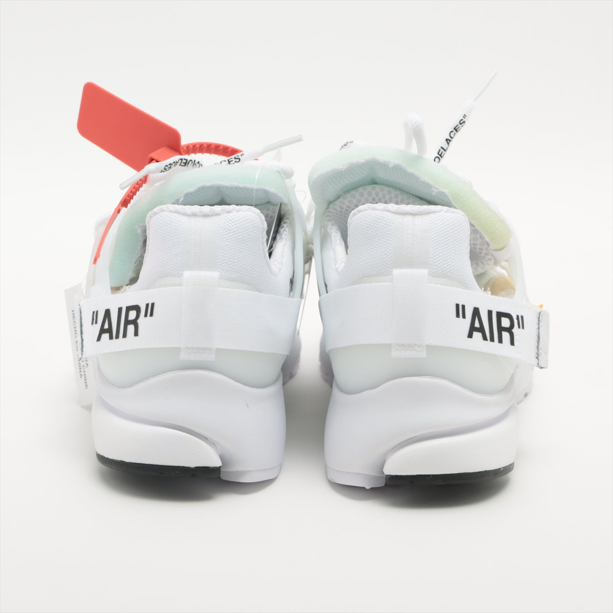 NIKE × OFF-WHITE Mesh Sneakers 28cm Men's White AA3830-100 AIR PRESTO Is there a replacement string
