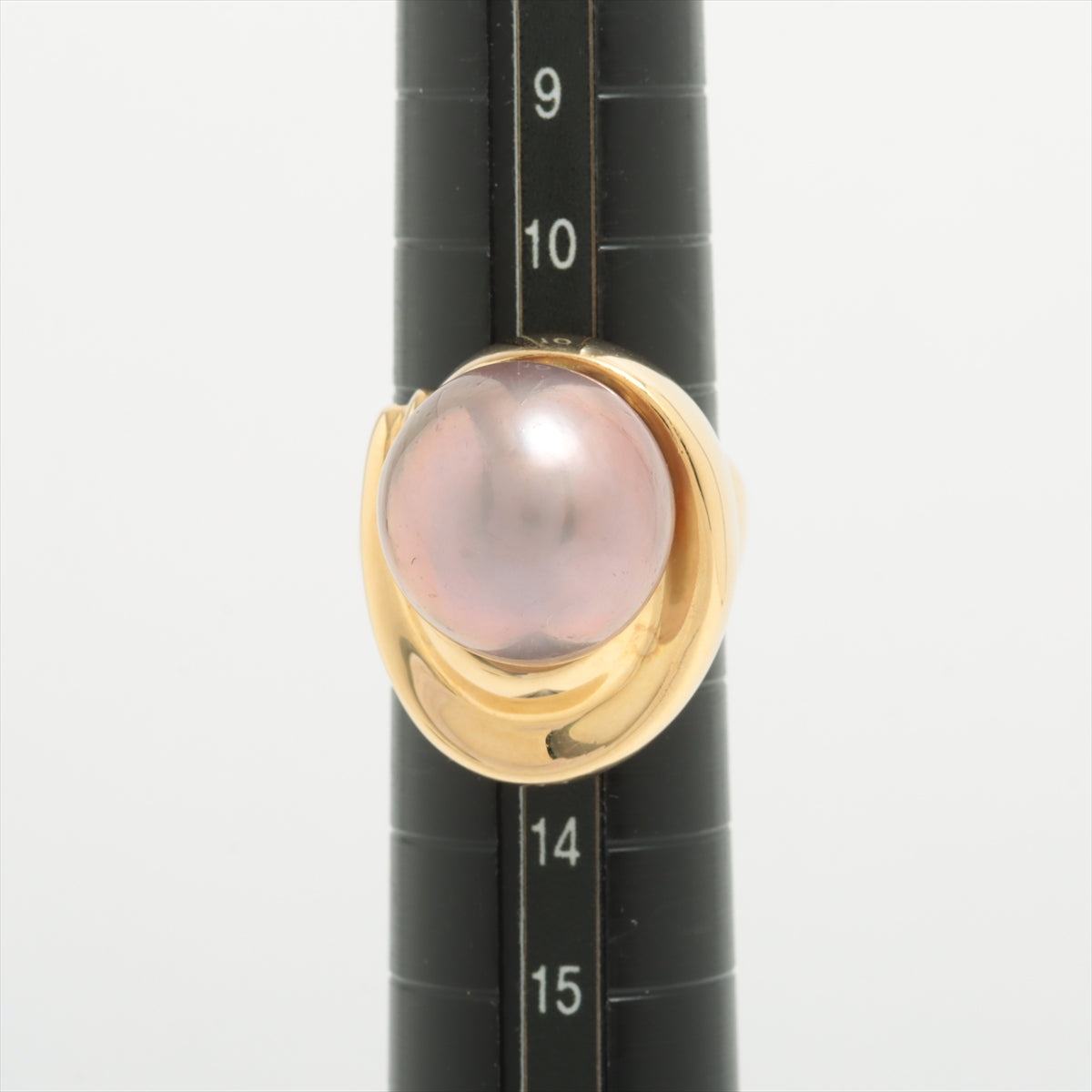 TASAKI Pearl rings K18(YG) 14.6g Approx. 14.5 mm