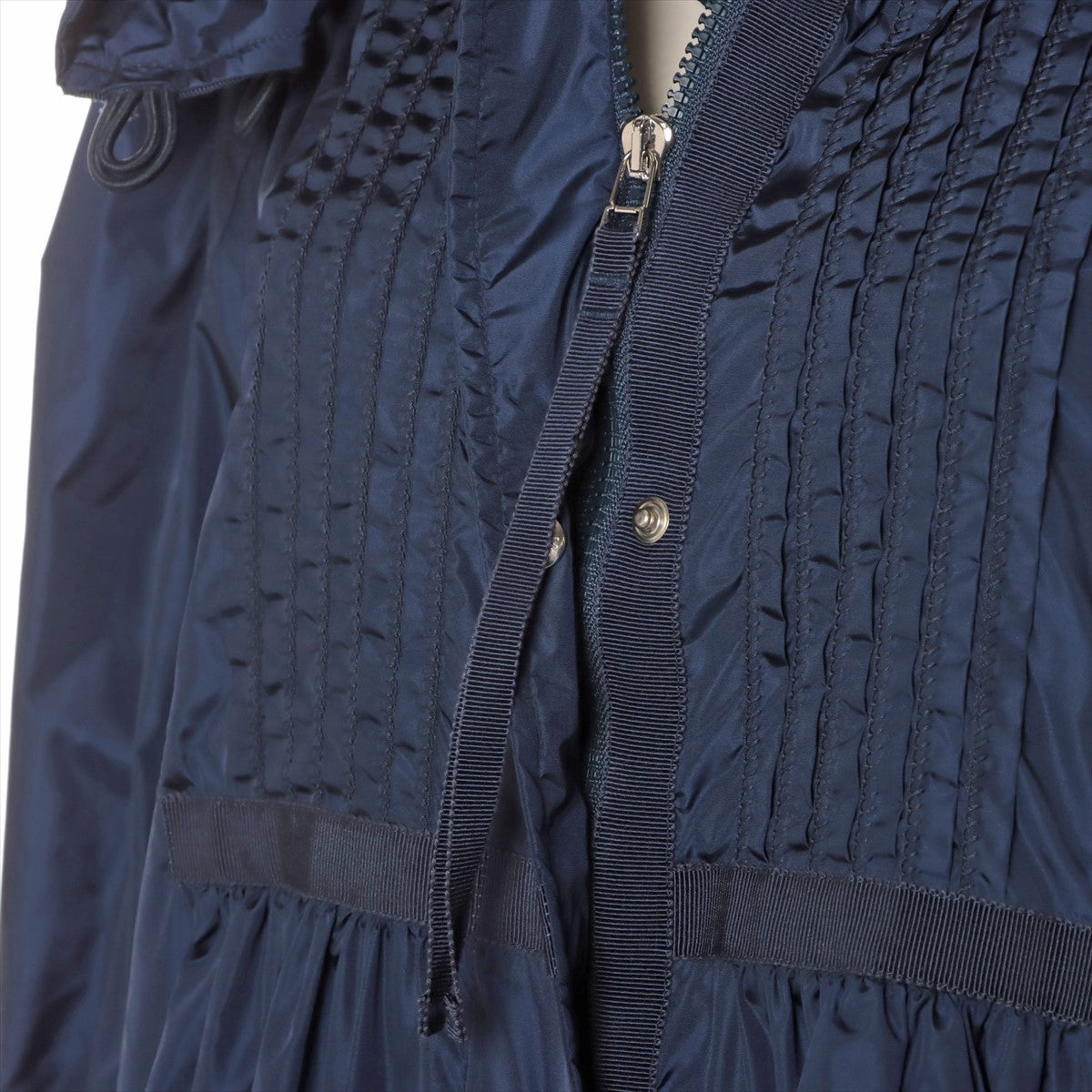 Moncler 16 years Nylon coats 1 Ladies' Navy blue  CABANNES