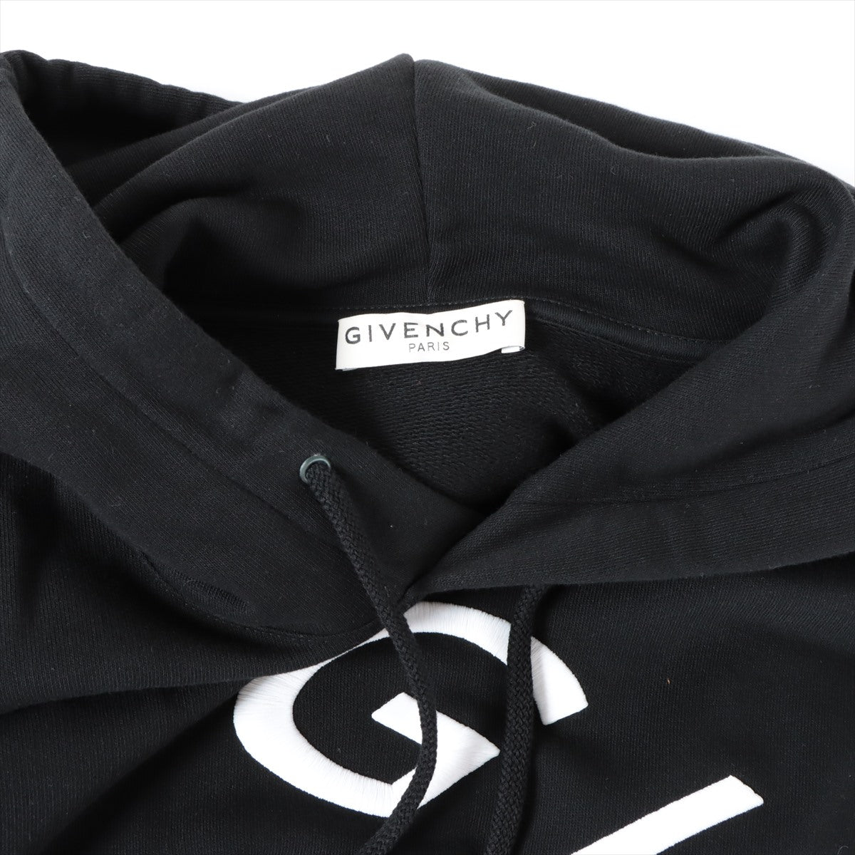 Givenchy 21SS Cotton & polyester Parker XL Men's Black  BMJ07G30AF Embroidery Logo embroidery