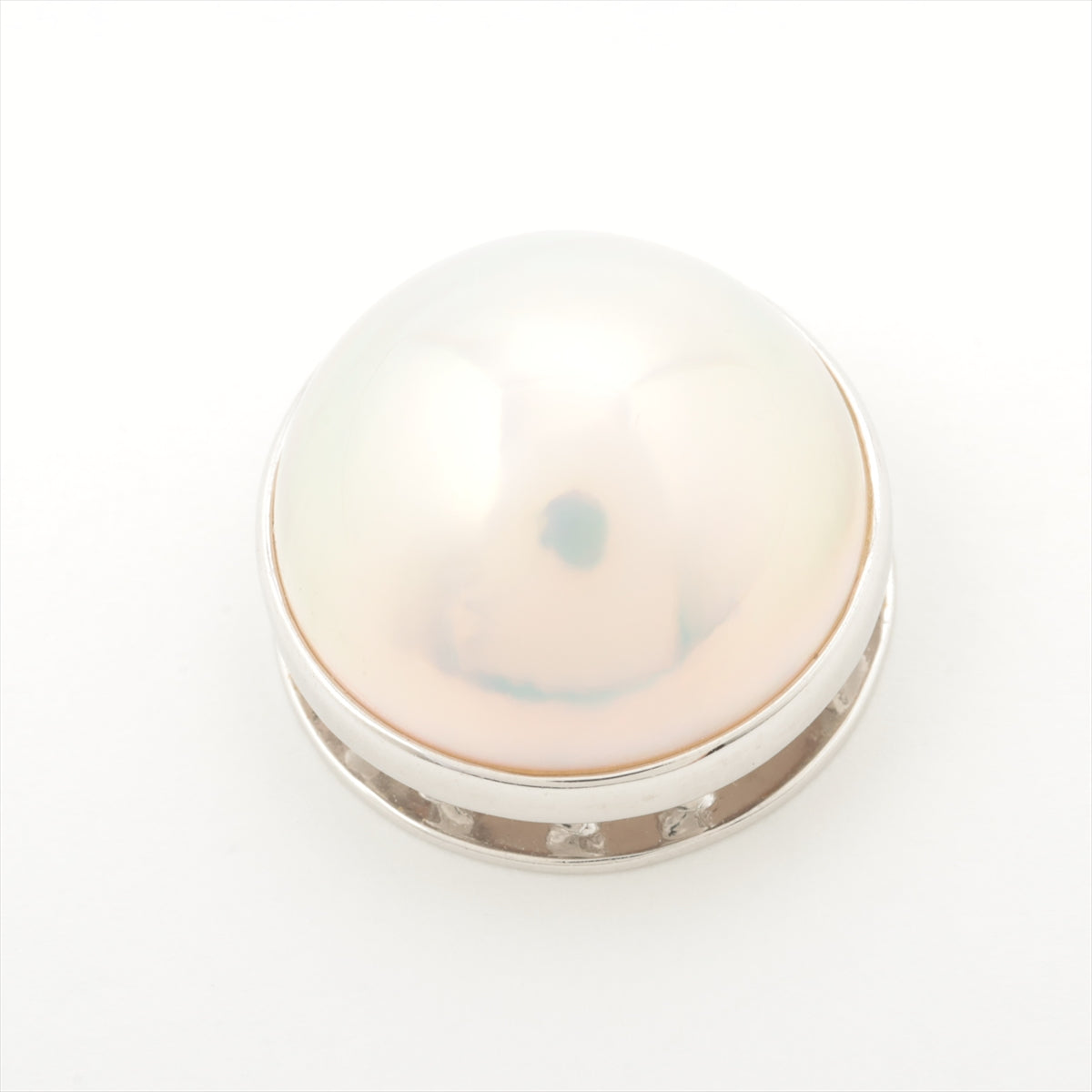 TASAKI Mabe pearl Necklace top K18WG 5.2g