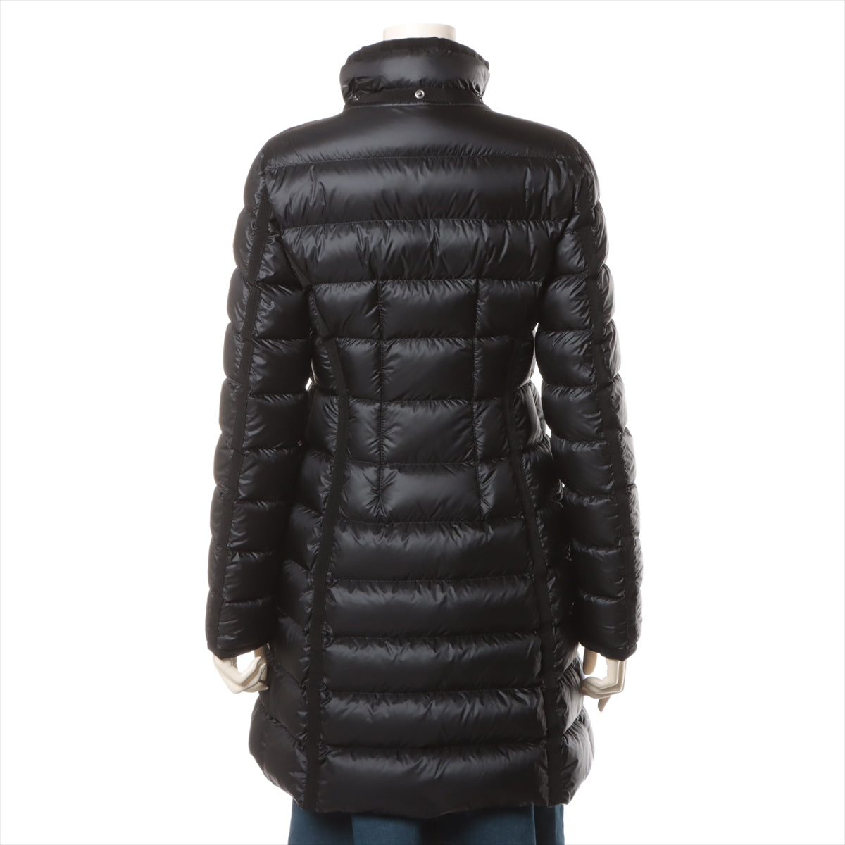 Moncler HERMIFUR 19-year Nylon Down coat 0 Ladies' Black  Removable hood