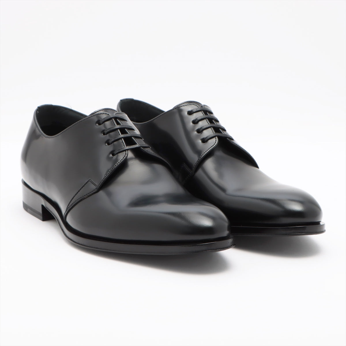 DIOR HOMME Leather Leather shoes 40 Men's Black box sack There is a replacement string