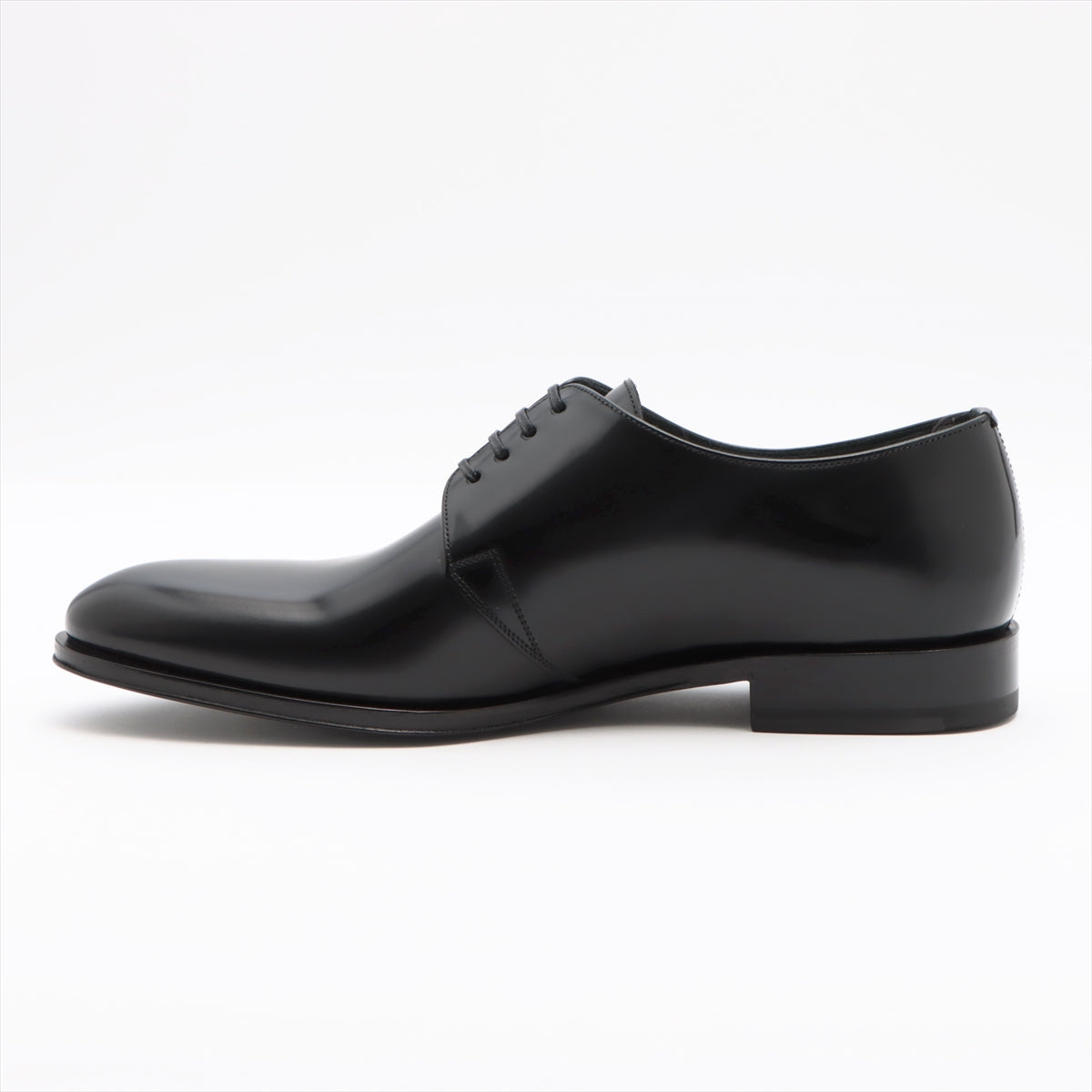 DIOR HOMME Leather Leather shoes 40 Men's Black box sack There is a replacement string