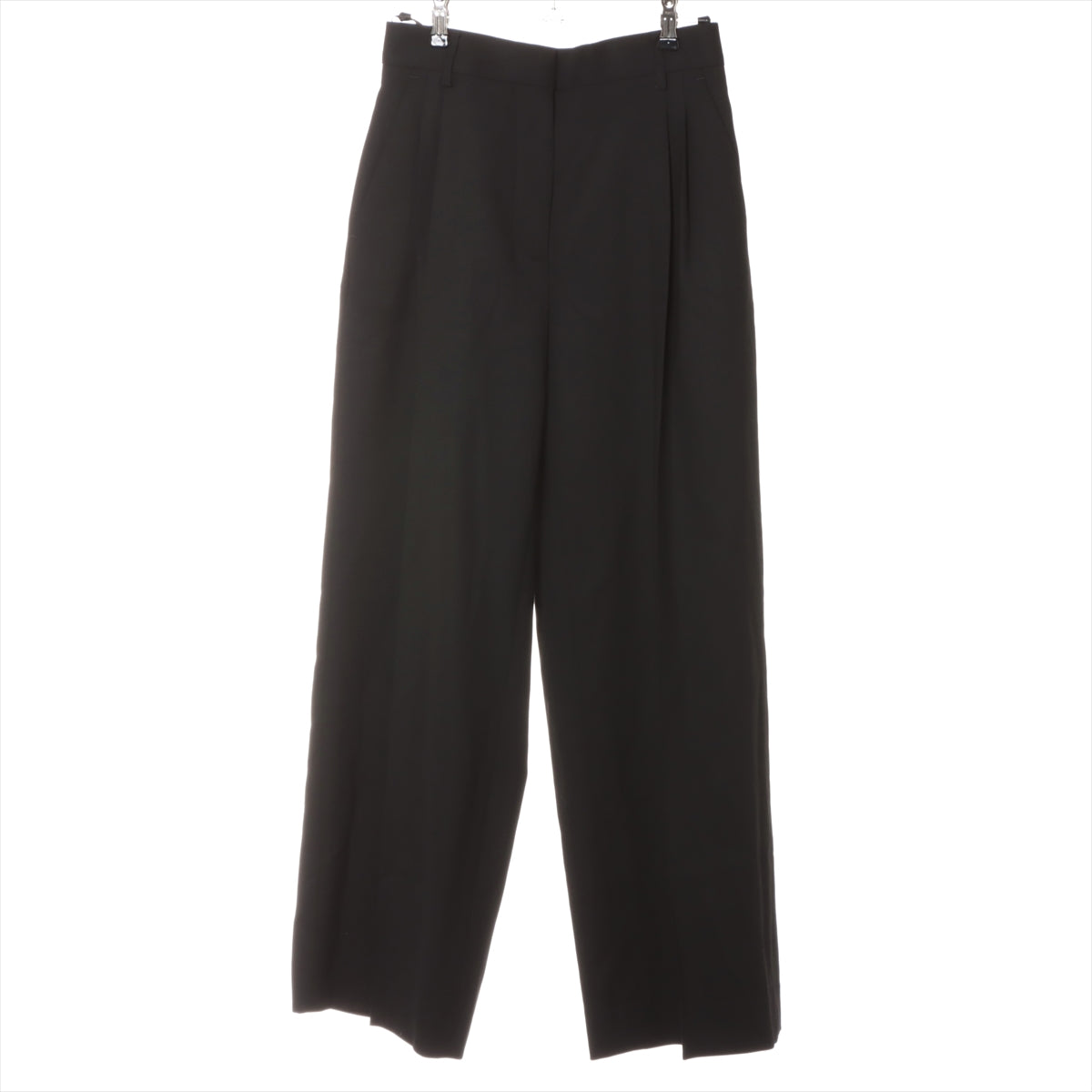 Loewe Wool x polyurethane Pants 36 Ladies' Black  Q825331X08