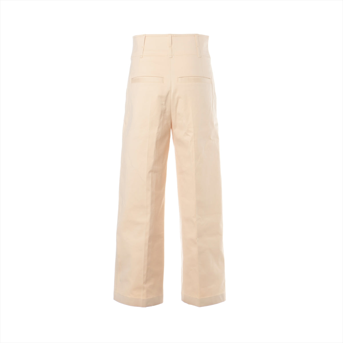 Hermès Cotton & polyurethane Pants 34 Ladies' Ivory  2E0407DM