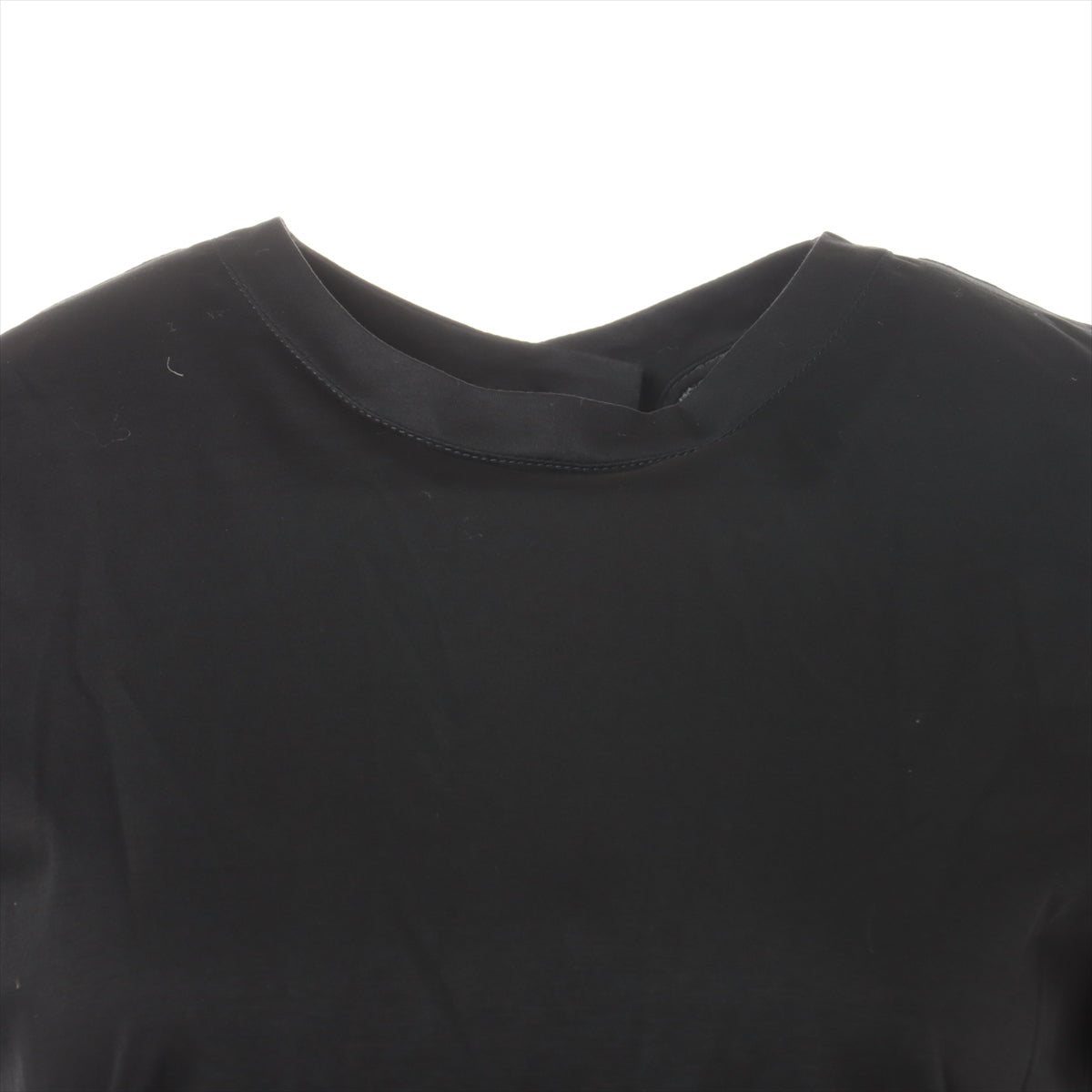 Chanel Coco Button P55 Cotton T-shirt 36 Ladies' Black