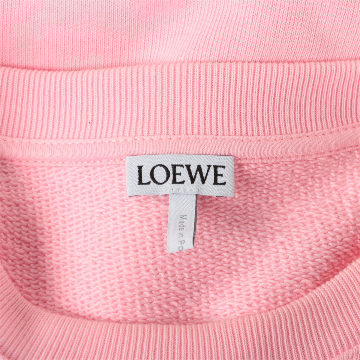 Loewe Anagram Cotton Basic knitted fabric L Unisex Pink  H6109900CR