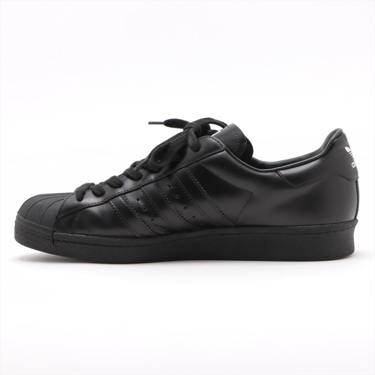 Prada x Adidas superstars Leather Sneakers 28.5㎝ Men's Black FW6679 There is a box