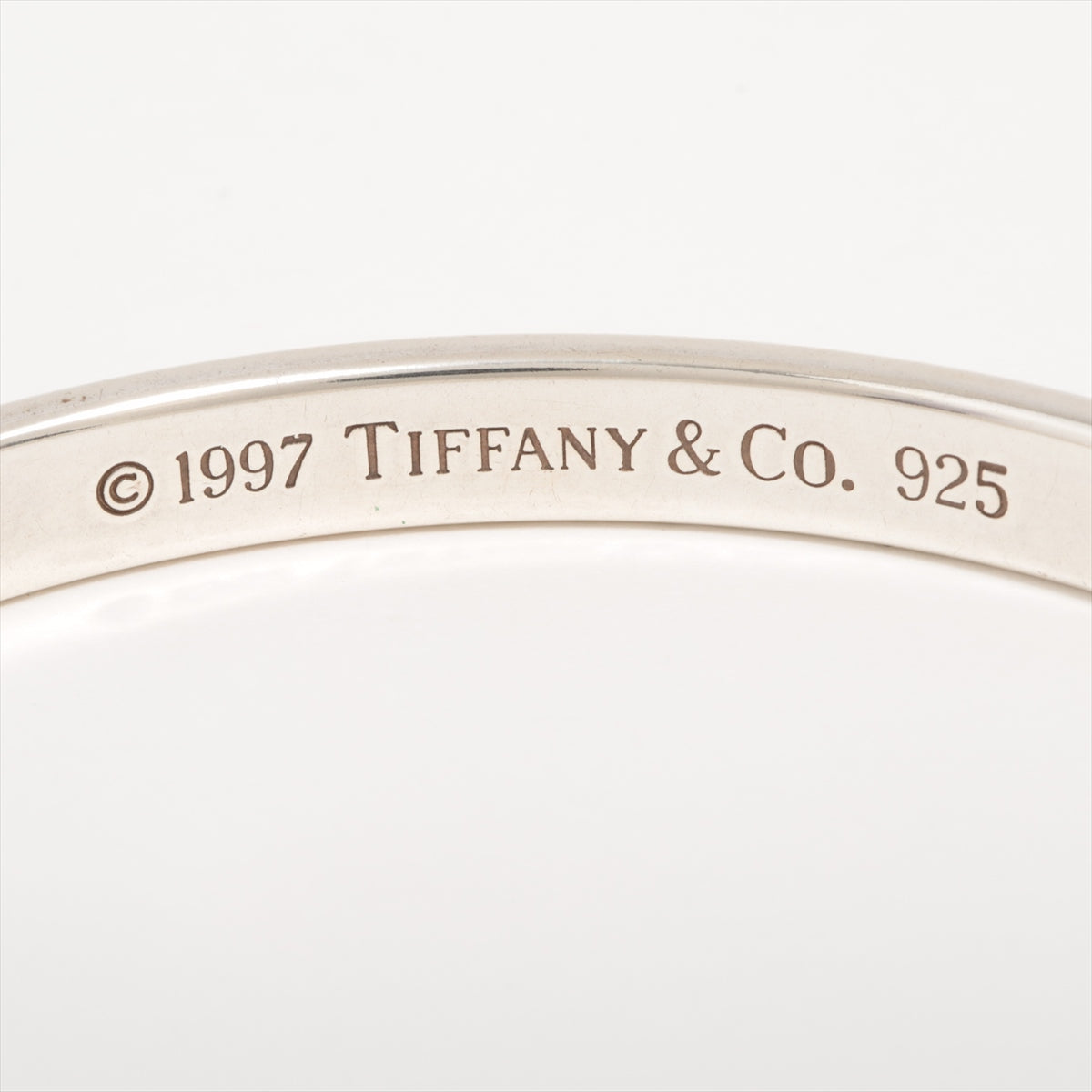 Tiffany 1837 Narrow Bangle 925 32.8g Silver