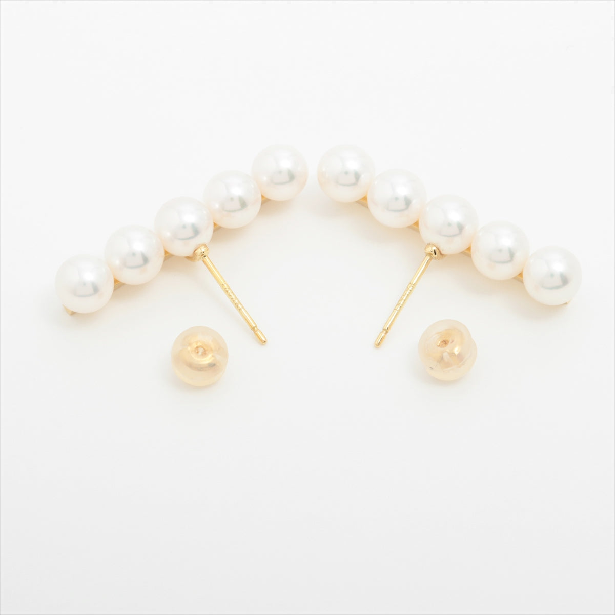 TASAKI Balance Plus Pearl Piercing jewelry 750(YG)×K18(YG) Total 5.4g