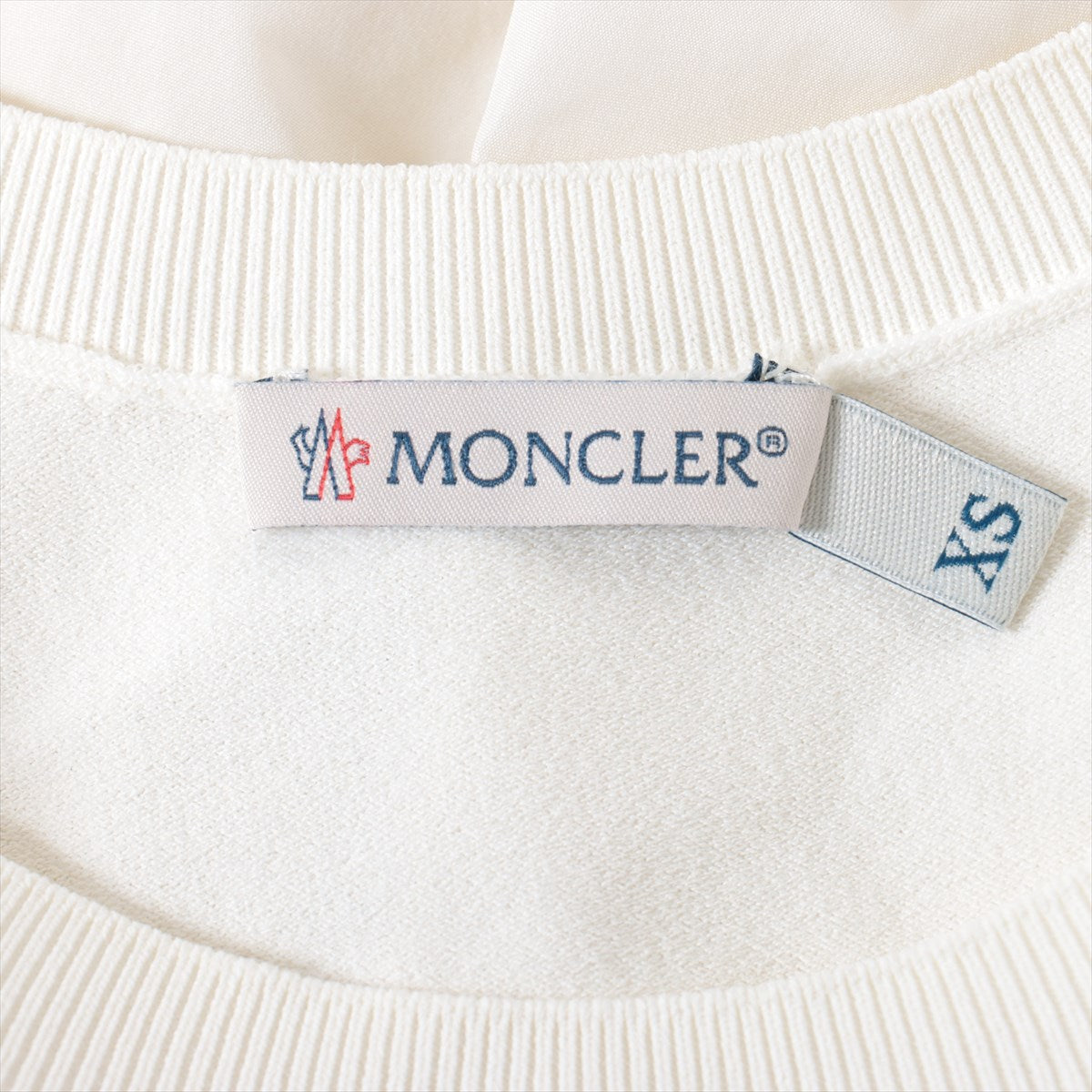 Moncler ABITO 19-year Polyester Dress XS Ladies' White
