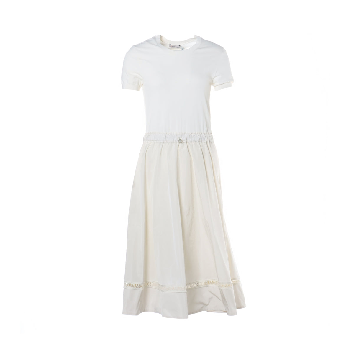 Moncler ABITO 19-year Polyester Dress XS Ladies' White