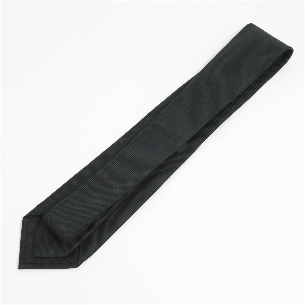 Hermès Necktie Silk Black