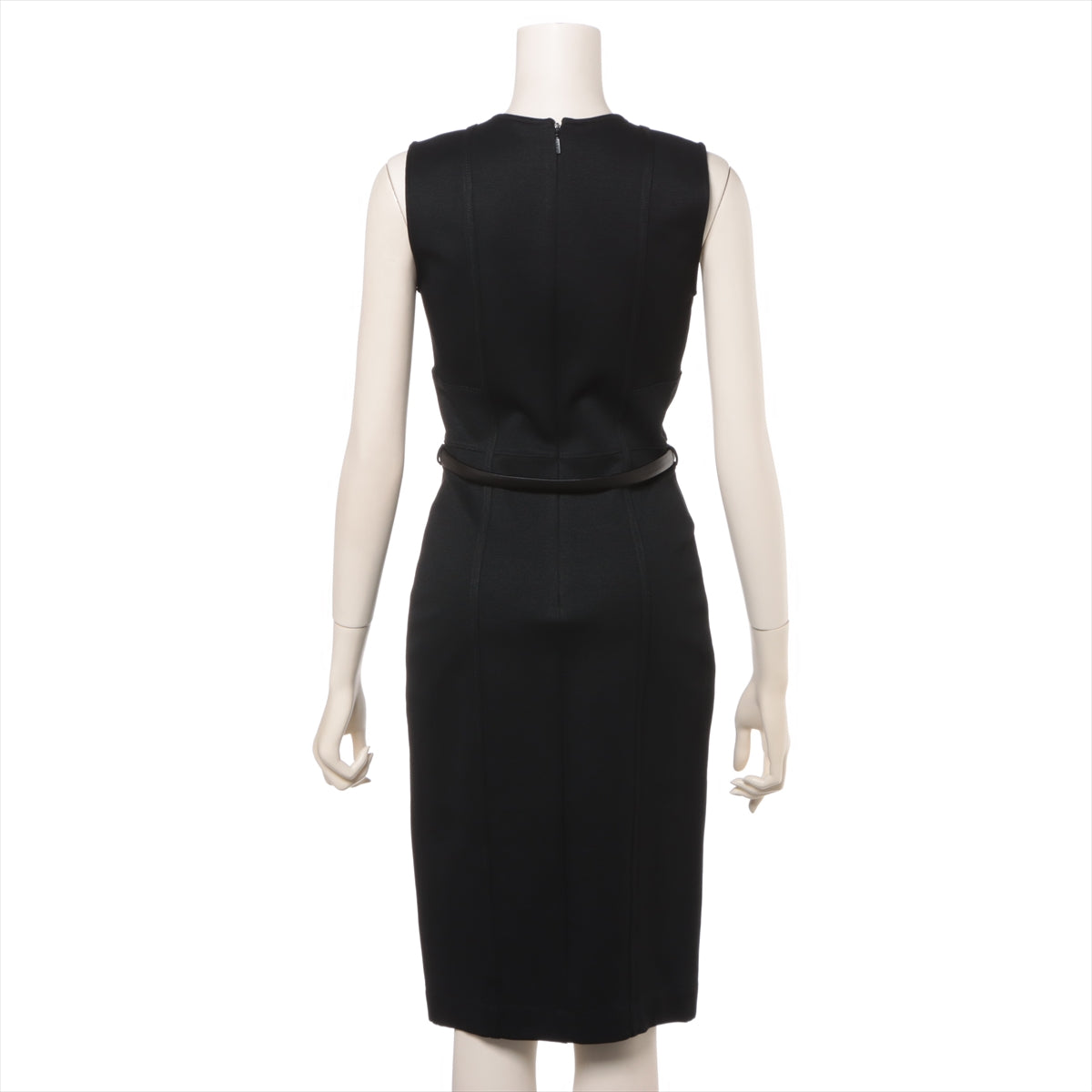 Gucci Rayon * Naylon Sleeveless dress S Black  310757