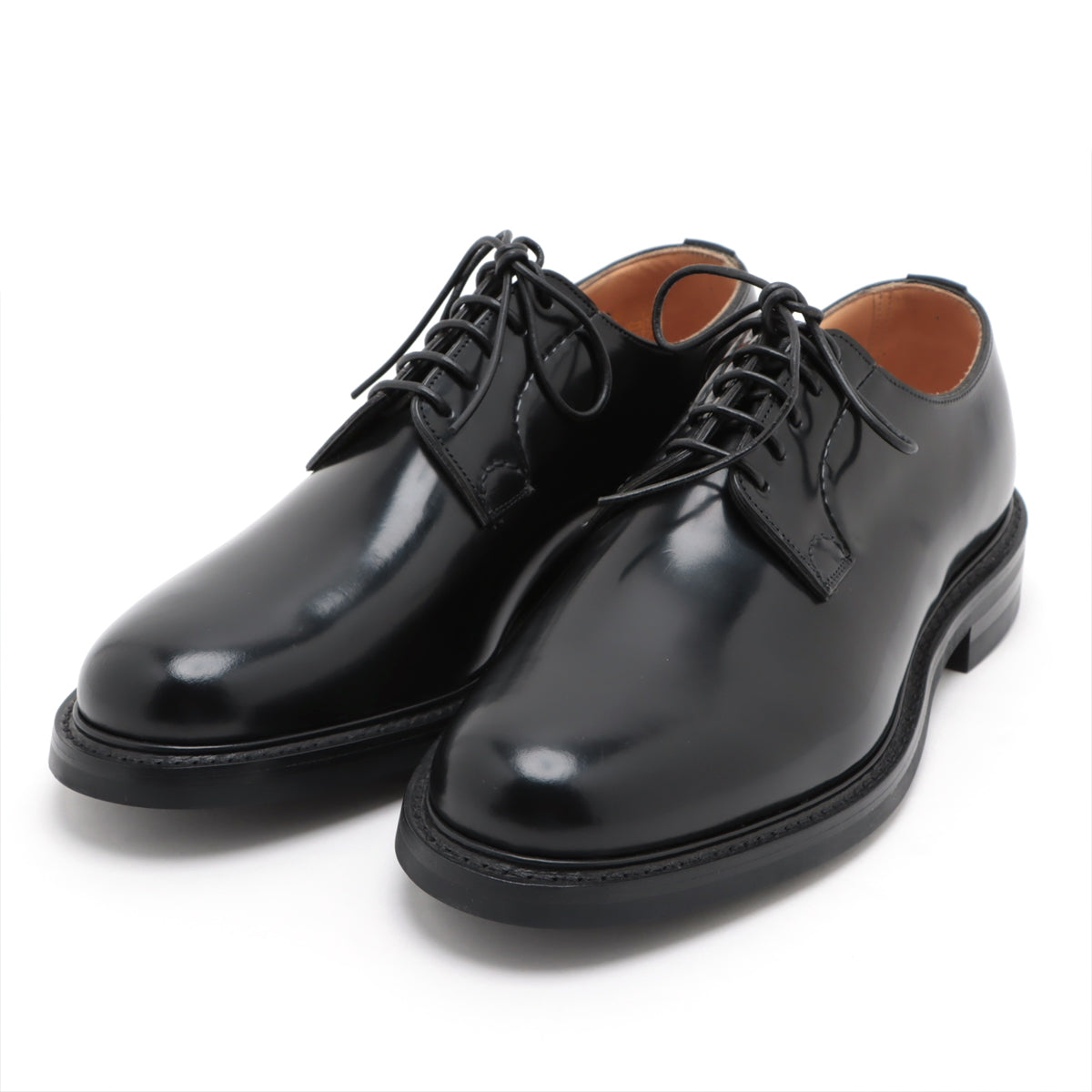 Church's Leather Leather shoes 70F Men's Black Shannon