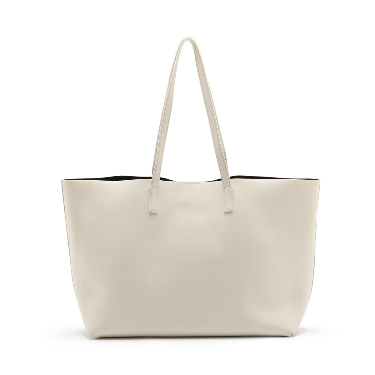 Saint Laurent Paris Sac Shopping Leather Tote bag White 394195