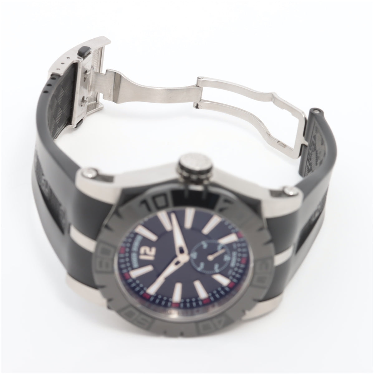 Roger Dubuis Easy Diver DBSE0280 SS & rubber AT Black-Face