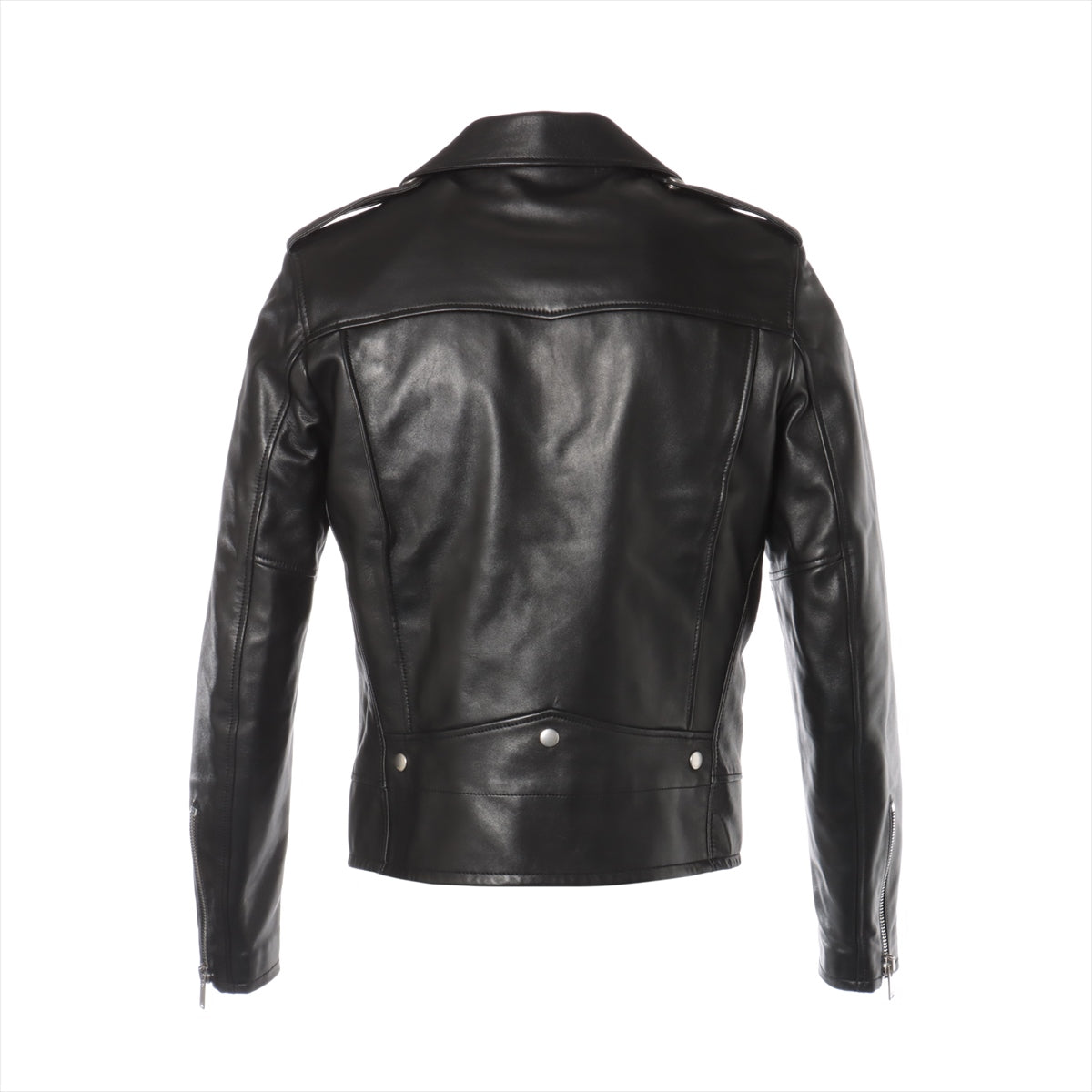 Saint Laurent Paris 20 years Lam Leather jacket 48 Men's Black  484284