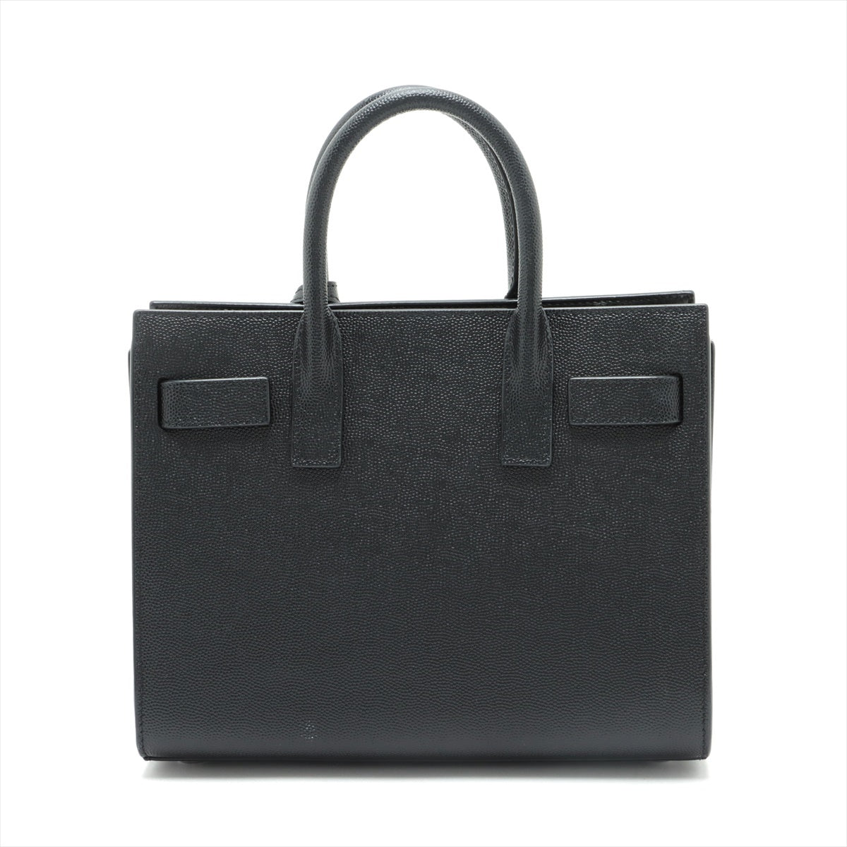 Saint Laurent Paris Sac de Jour Nano Leather 2way handbag Black 392035