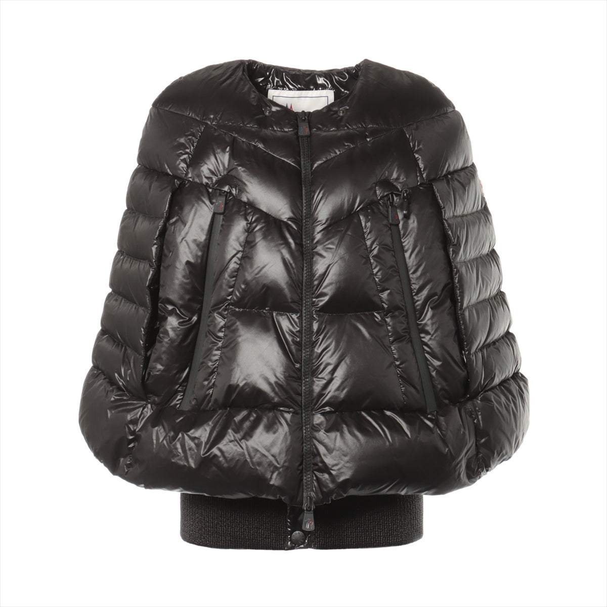 Moncler Grenoble 10 years Nylon Down jacket 1 Ladies' Black  SOELDEN Poncho