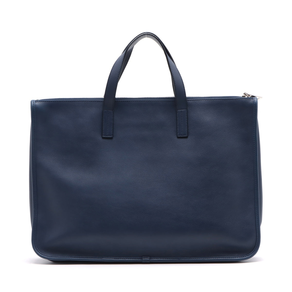 Loewe Anagram Leather Briefcase Navy blue