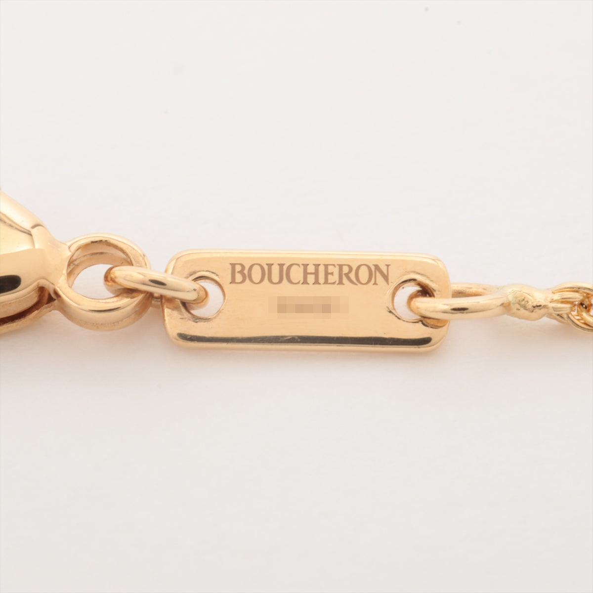 Boucheron Serpent Bohème shells diamond Necklace 750(YG) 4.5g extra small JPN00626