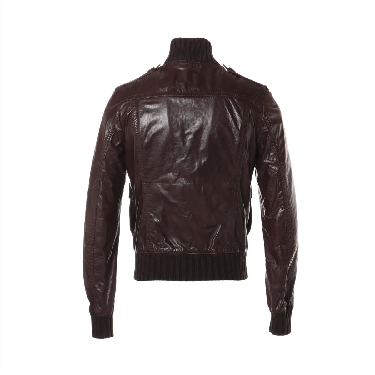 Gucci Unlined Biker Jacket in Black Leather ref.675618 - Joli Closet