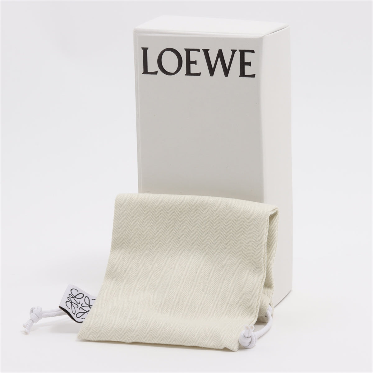 Loewe Anagram Charm Felt x Leather Ivory sheep sheep mascots