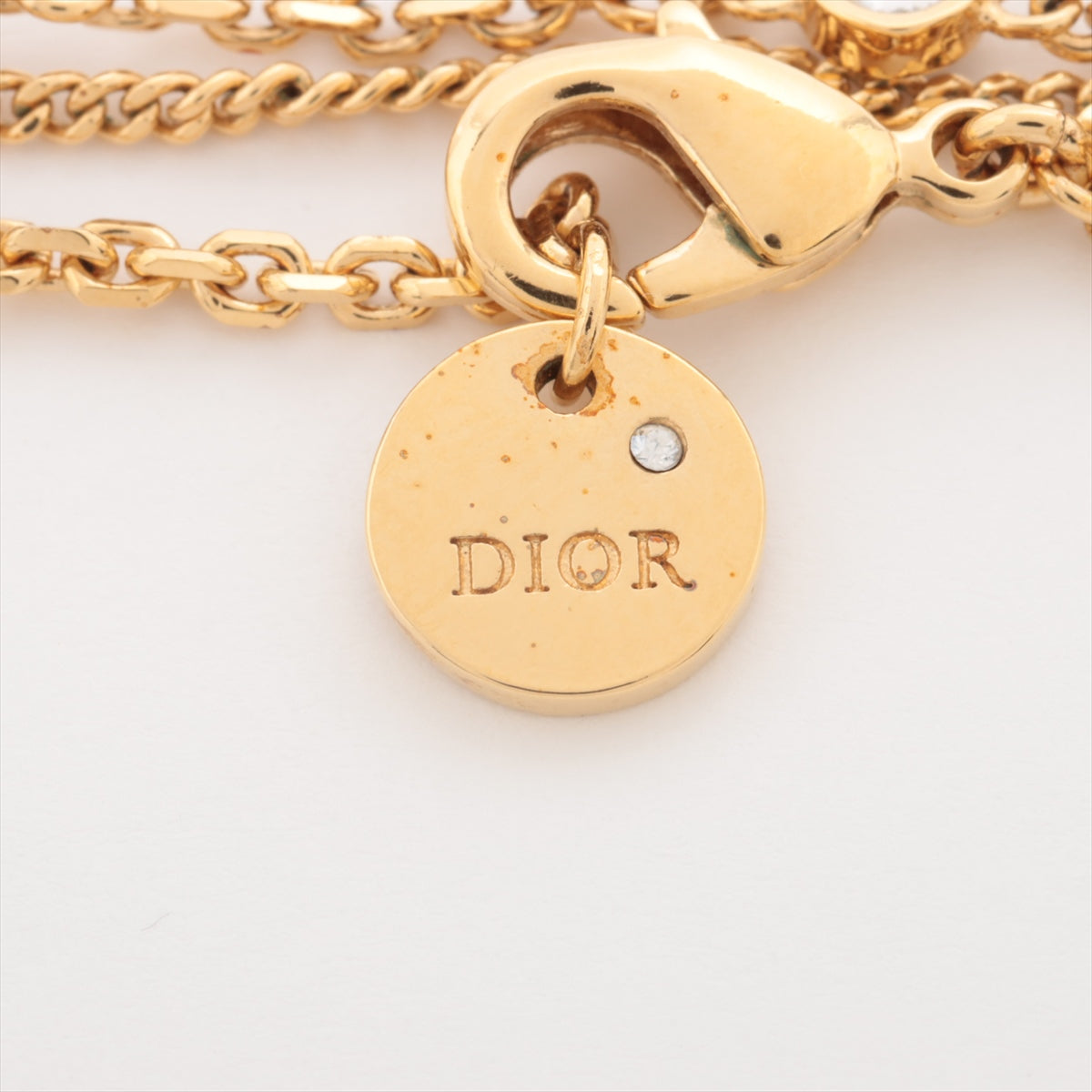 Christian Dior Dior necklace gold plated ladies | eLADY Globazone