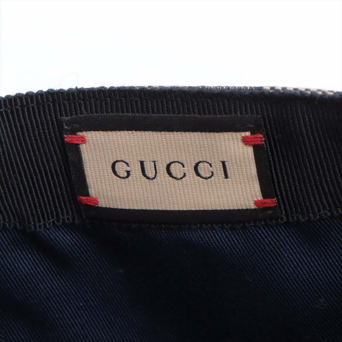 Gucci 696845 GG Canvas Cap XL Cotton x polyester x nylon Navy blue