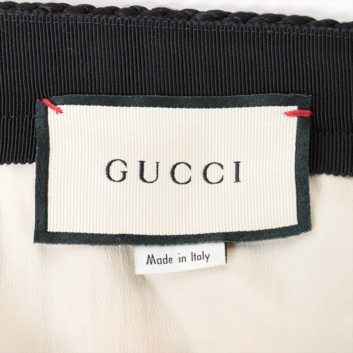 Gucci GG 18 years wool x acrylic Skirt 38 Ladies' Green x beige  Tweed 572341