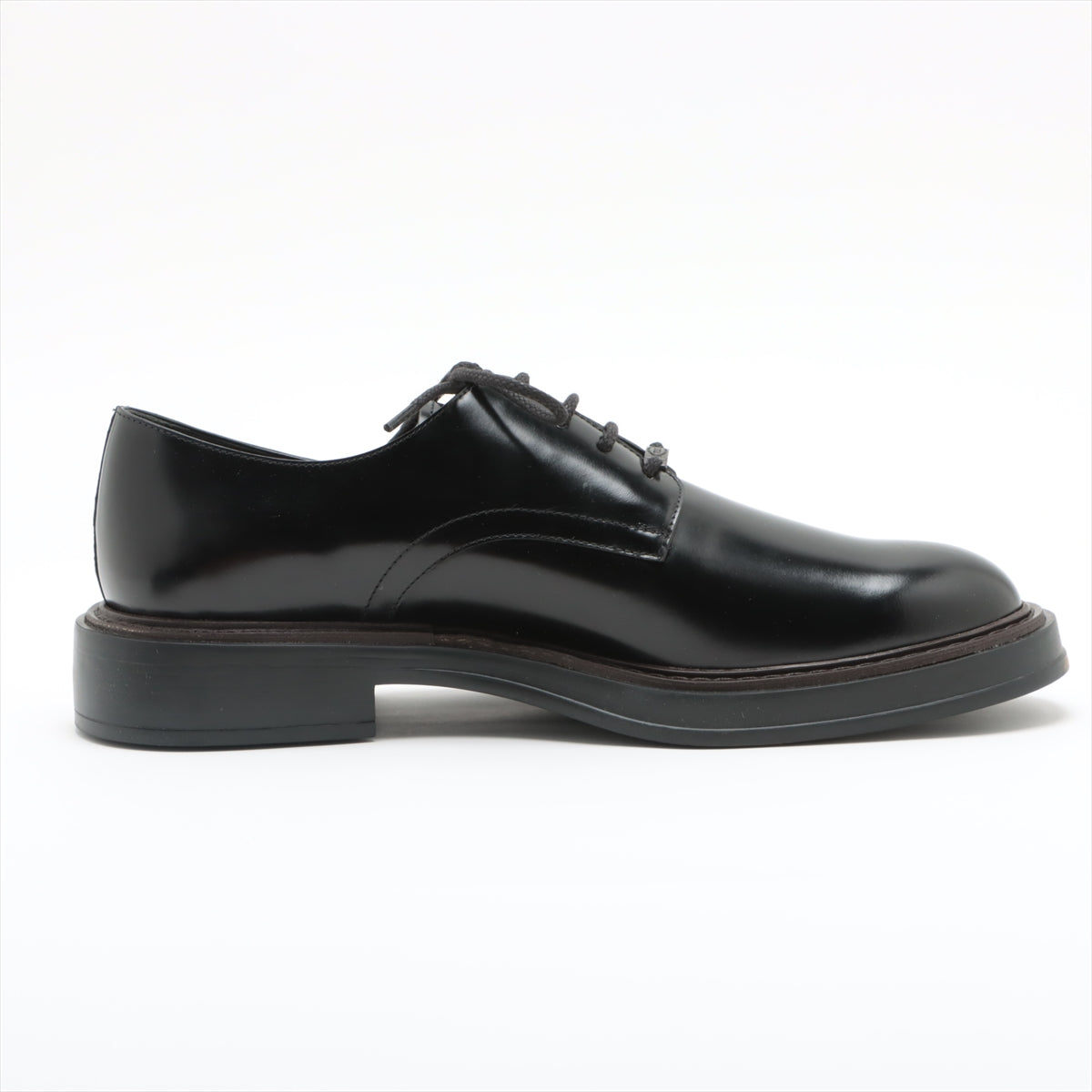 Tod's Leather Leather shoes 10 Men's Black DERBY PASSAL
