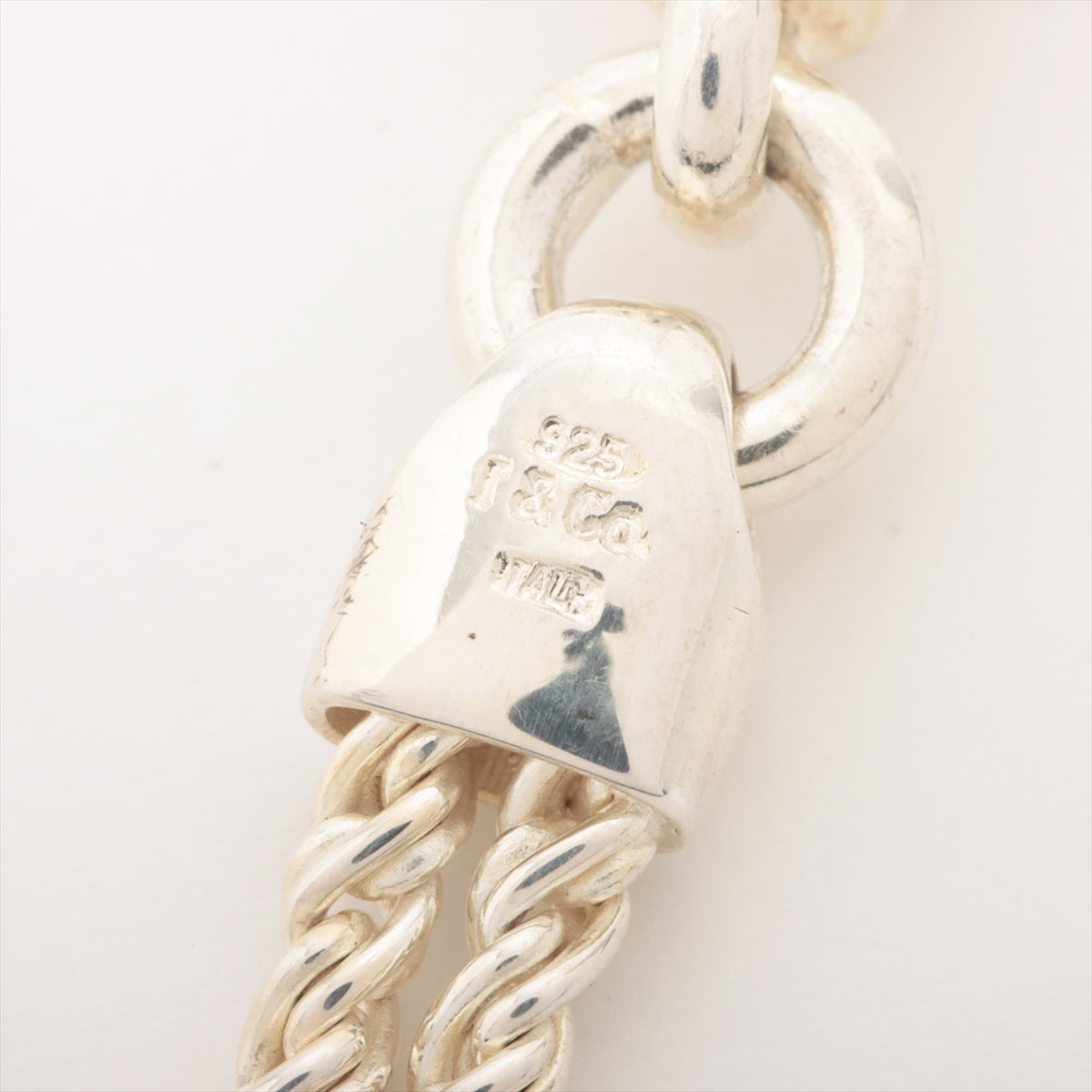 Tiffany Double rope Bracelet 925 17.7g Silver